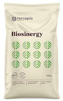 Biosinergie (25 kg), körniges Inokulum von Mykorrhizapilzen und Rhizosphärenbakterien für Gemüse, Pflanzen und Blumen