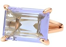 Lila Tansanit Schmuck Ring - Rose Gold Prong Set Edelstein Ring - Erklärung Dezember Birthstone Ring, Verlobungsring, einzigartiges Geschenk Schmuck für Mama, Schwester, Frau - Customizable mit Gravur