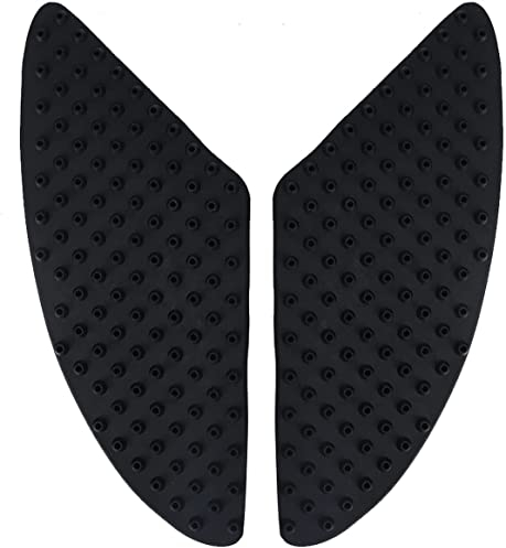 CENPEK 2Pcs Motorbike Rubber Gas Tank Traction Pads Anti-Slip Motorcycle Gas Fuel Side Pad Stickers Protection Knee Grip Sticker Protector