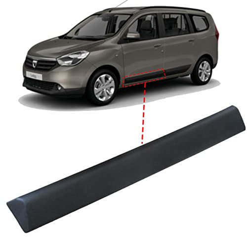 MKAREPART Moldura Exterior Tira Alerón Delantero Izquierdo Compatible con Dacia Lodgy 2012 en adelante 808779284R (Delantero Izquierdo)