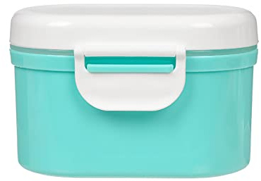 Scatola di dosaggio per latte in polvere, dispenser per latte in polvere Scatola per latte portatile con contenitore per cucchiaio Contenitore per latte in polvere per snack Grano di frutta