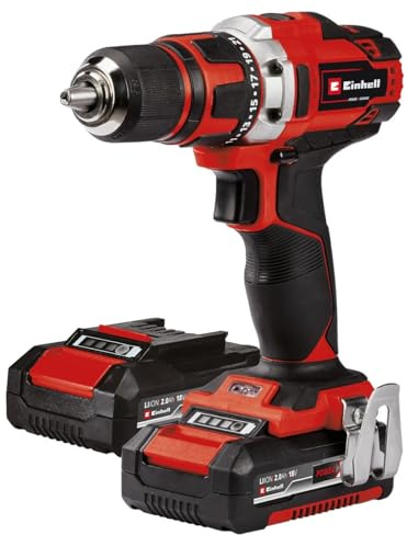 Einhell Akku-Bohrschrauber TE-CD 18/40-1 LI 2 x 2 Ah