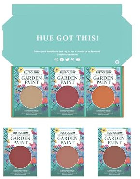 Rust-Oleum Garden Paint in Matt Finish – Fiery Shades Tester Box