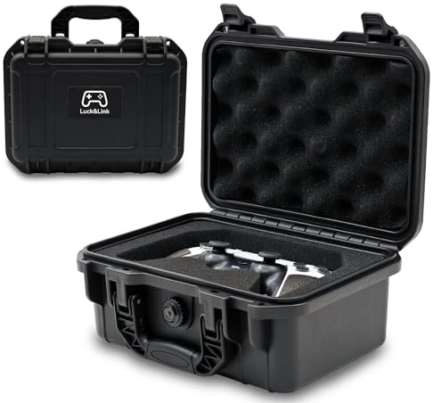 Luck&Link Hard Shell Travel Case for Any Regular Sized Game Controller e.g PS5, PS4, Xbox Series X/S, Xbox One, Switch Pro, Dual Controller Carrying Portable Storage case (Single Game Controller)