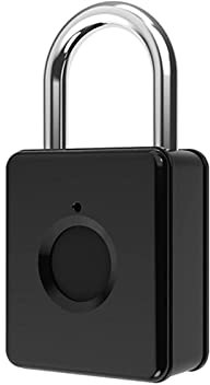 Candado de seguridad Candado inteligente sin llave, candado con huella dactilar recargable por USB, candado biométrico de Metal sin llave, candado inteligente con huella dactilar