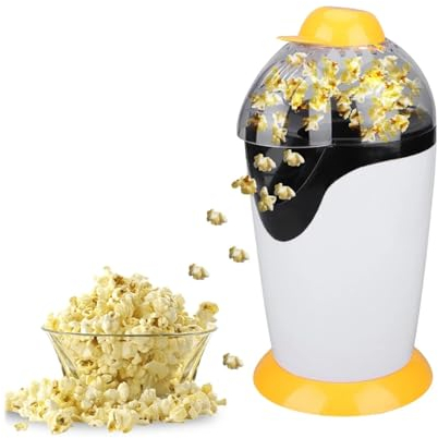 Macchina Popcorn Mini macchina for popcorn fatta in casa Macchina for popcorn fai da te elettrica for bambini completamente automatica piccola 1200 W for la cucina domestica Macchina per popcorn