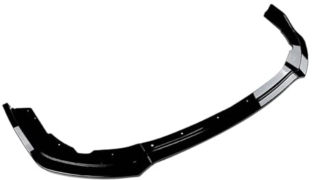WETCL Lip Parachoques Delantero,para Subaru Impreza WRX STI 2011-2014,Coche Parachoques Delantero Labio Divisor Difusor Trim Kit lip Spoiler Delantero Frontal,Gloss Black