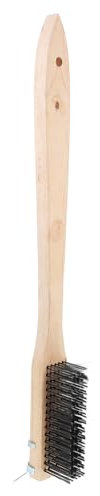 KITANDOVE Pizza Stone Brush Metal Brush for Cleaning Oven Grill for Pizza Stone Cleaner Kitchen Tool