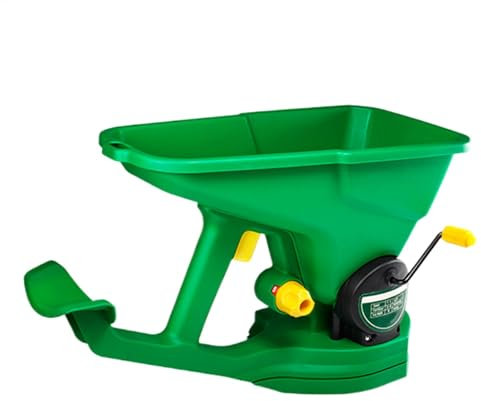 Hand Spreaders - Hand Held Rotary Spreader For Grass Seeds, Handy Lawn Seed Spreaderr, Vegetable Seederr, Portable Broadcast Salt And Ice Melt Seeder Shaker For Fertilizer Small Farms