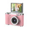4K Digital Camera for Photography Auto Focus, 48MP Vlogging Camera, 2.4inch Flip Screen Compact Travel Camera with 8X Zoom Anti-Shake, Portable Small Gift