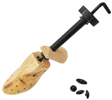 iMeshbean Schuhspanner Herren und Damen,1 Stück Schuhdehner Holz Schuhformer Schuhstrecker 34-46