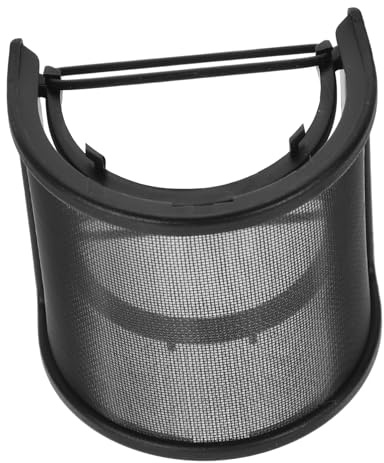 DIYEAH U-förmiger Mikrofon Popfilter Windschutz für Mikrofone Schwarz aus Silikon und Stahl für Aufnahme und Spracherkennung