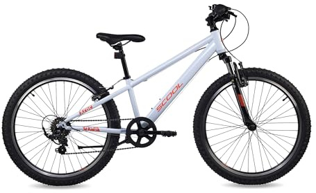 S’COOL Kinderfahrrad 20, 24, 26 Zoll, 6-Gang Kettenschaltung, Xroc, Körpergröße 115–165 cm, 6–14 Jahre, Gelände & Freizeit, für Jungen & Mädchen
