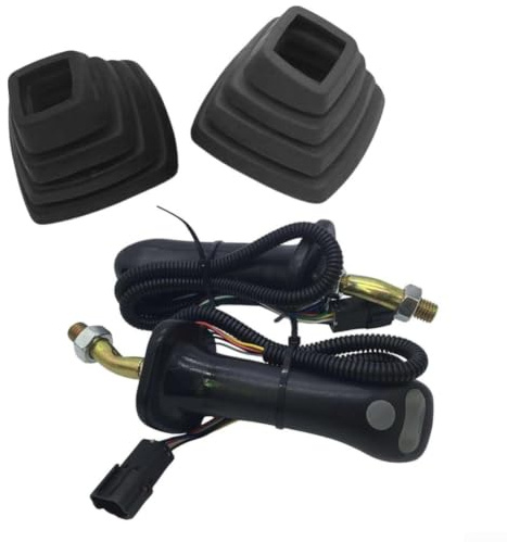 Manija de la palanca de mando de 3 botones diseñada para la integración del control hidráulico del excavador DX225 DH225-9 DH300-9