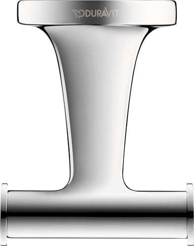 Duravit Handtuchhaken doppelt Starck T, Wandmontage, Chrom, One Size