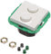 EHMANN 4295x0700 T42.07 Unterputz-Doppeldimmer mit Abdeckung 55x55, Phasenanschnitt, 230 V, 50 Hz, Leistung: LED 2x 5-40 W, 2x 15-110 W/VA