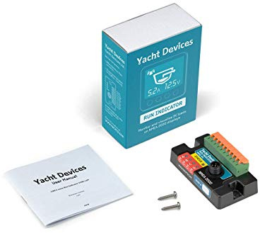YACHT DEVICES LTD. Nuevo 2024 - NMEA 2000 Run Indicator