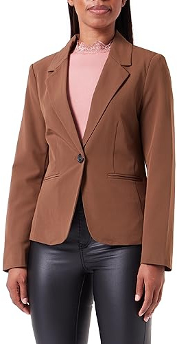 ONLY Onlnewmila Short Blazer CC Otw, Terra Scura, L Donna