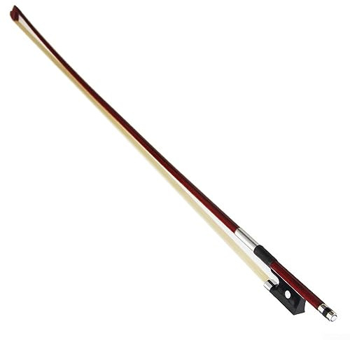 Arc pour violon en bois de santal rouge de qualité pour débutants et professionnels, tailles 1/4 1/8 1/10, crin de cheval, idéal pour la pratique et les performances