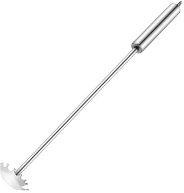 Grill Scraper Tool,Barbeque Cleaning Scraper,Grill Grate Gadget Cleaner with Long Handle,Fits Any Grilling Grate or Griddle (1)