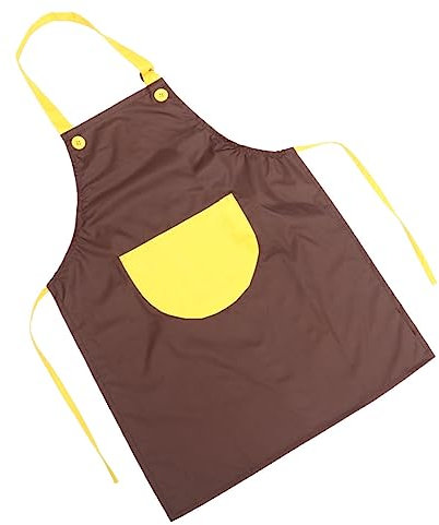 BCOATH 1stück Wasserdichte Malschürze Für Mädchen Mit Tasche Für Kaffee Für Malen Und Leicht Zu Reinigen Und Wiederverwendbar