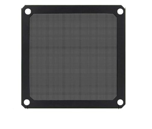 PVC-fläktfilter magnetisk ram nät dammfilter 8–14 cm, dammtätt nät skyddsnät för stationära PC-hölje, kylfläkt effekt
