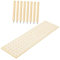 perfk Organizador de cajones de Tablero Perforado de Madera,Organizador de Platos de cajones de Cocina,Soporte de Platos con Clavija de cajón para