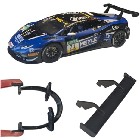 Blackslot Flexibler Spoiler – Carrera Zubehör für 124 Lamborghini Huracan GT3 EVO2, Carrera Bahn Tuning Ersatzteil Kleinteil im Maßstab 1:24