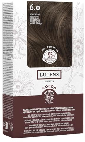 Lucens Umbria Color Kit 6.0 Biondo Scuro Senza Ammoniaca Vegan