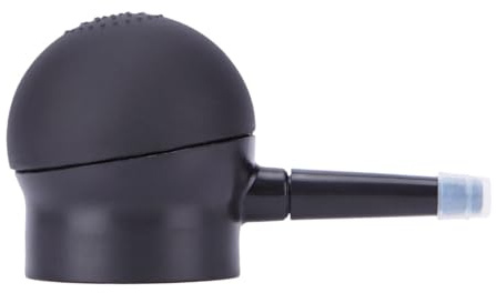 Cabilock Hair and Applicator for Building Nozzle Fiber Spray Application Silicone Fibers Precise Black Tool Salon