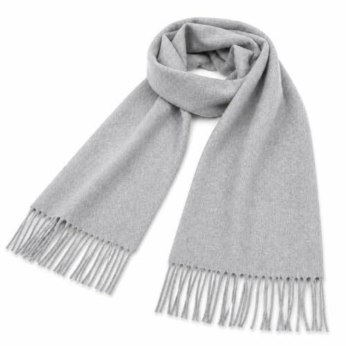 TigerTie - Feiner Designer Schal in einfarbig Uni - Cashmink