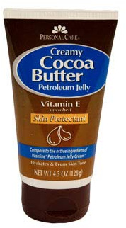 Creamy Petroleum Jelly 4.5 oz Cocoa Butter Enriched Vitamin E, Case of 12
