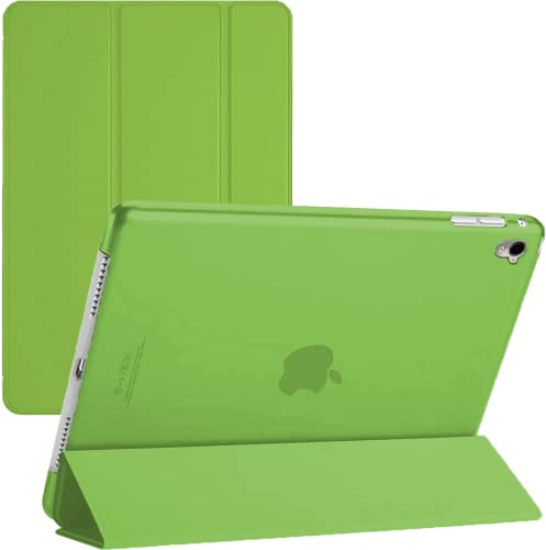 TechDealsUK Smart Case für iPad 10.2 9. Generation 2021 8. Generation 2020, 7. Generation 2019 Ultra Slim Magnethülle Grün