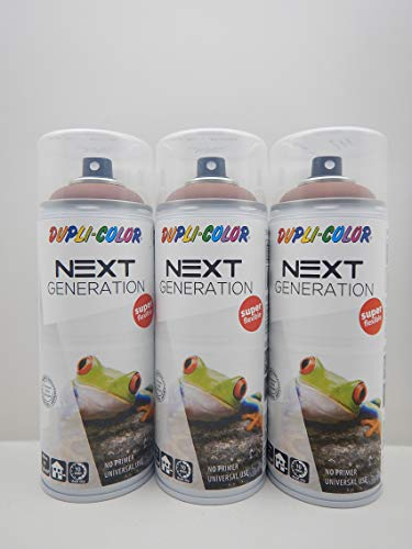 DUPLI-COLOR 2in1 Next Lisbon BRAUN SEIDENMATT Spray Lack SPRAYDOSE 400ML (3)