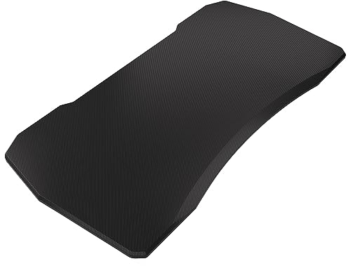 Ultimate Setup Tischplatte 160x80 Carbon-Optik, Gaming Schreibtisch, Bürotisch, Massive MDF Platte