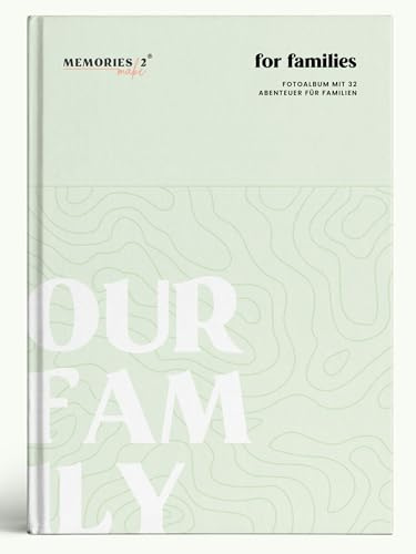 Memories2Make® Challengebuch für Familien I 32 Unternehmungen für die ganze Familie I Freizeitaktivitäten I Ferienaktivitäten I Erinnerung für die Ewigkeit I Geschenk zu Weihnachten, Ostern