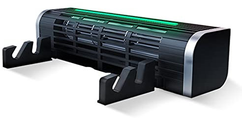 Base Refrigeradora Portatil, Enfriador de portátil for juegos, almohadilla de refrigeración for portátil, soporte RGB LED ajustable silencioso, Cable USB de 2600RPM, ventilador de escritorio for table