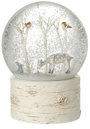 Heaven Sends GAC568 Schneekugel mit Musik, Waldfreunde, 12 x 12 x 15,5 cm