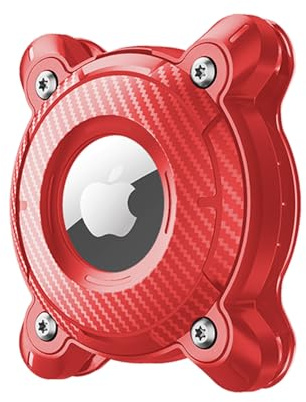 Sichy Airtag Hülle für Hundehalsband - IP68 Wasserdicht, Ultraleichtes Hart TPU, Rückenclip Anhänger Case, Stoßfest, Kratzfest Zubehör für Apple Air Tag