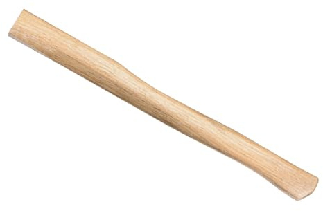 CoCud Axe Handle Replacement, 50cm/20 Oak Wood Flat Comfort Grip Wooden - (Applications: for Hatchet Hammer Oval Eye)