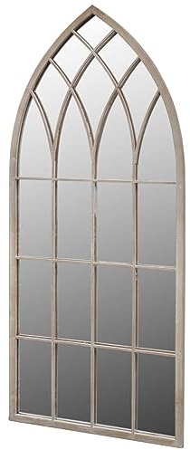 Vopese Gothic Arch Garden Mirror 50x115 cm for Indoor and Outdoor Use Garden&Outdoor