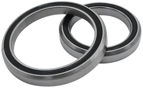 Ollanoos 2 cuscinetti per sterzo per bicicletta, in acciaio, cuscinetti di ricambio per Trek Domane, Emonda Madone, sistemi Knock Block 30,15 x 41 x 6,5 / 40 x 51 x 6,5 mm