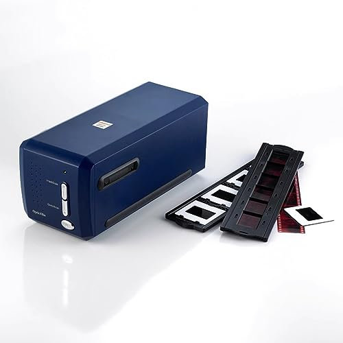 Scanner de films numériques, scanner automatique de diapositives négatives, avec 7200 DPI et sortie 48 bits, bac d'alimentation, conversion par lots de diapositives 35 mm et négatifs de films, prise