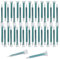 TOBEOME 40 Piece Epoxy Mixing Nozzle Electrostatic Mixing Nozzle Tip 50Ml/1.7Oz (1:1/1:2 Ratio) 16 Elements