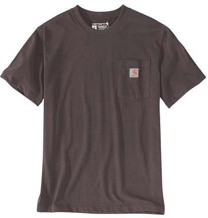 Carhartt Work Utility T-shirt för män, Mörk sepia, L