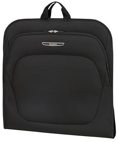 Samsonite Spark SNG Eco - Garment Bag for Suit & Clothing (55 x 54/107 cm), Foldable Garment Cover with Zip - Black
