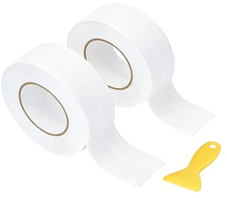 Xinjiayi 2 Rolls (3.6M Each) Bath Sealant Strip Self Adhesive | Bathroom Sealant Strip, Bath Sealant Tape, And Caulking Tapes are Suitable for Toilets, Shower Enclosures, Sinks,Wall Corners