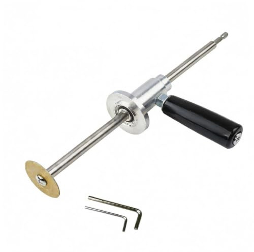 YsXoWiui Tagliatubi Manuale per Tubazioni Pvc in Lega di Alluminio con Disco di Taglio E Asta di Guida Lunga con Struttura Interna a Doppio Cuscinetto con