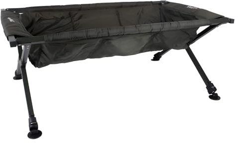 Traxis Carp Cradle XXL Vert - Tapis de Réception Carpe Pliable avec Pieds Réglables - Matelassage Intégral - Sac de Transport Inclus