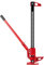 Wiltec Binda meccanica 36'' fino a 3000 kg, altezza di sollevamento massima 76 cm, martinetto in acciaio, cric agricolo fuoristrada, SUV e ATV